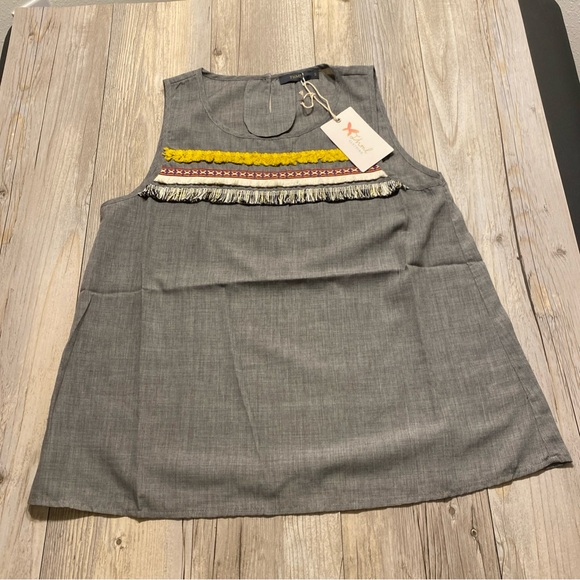 THML Tops - THML Women’s Sleeveless Top Bohemian Inspired Small NWT